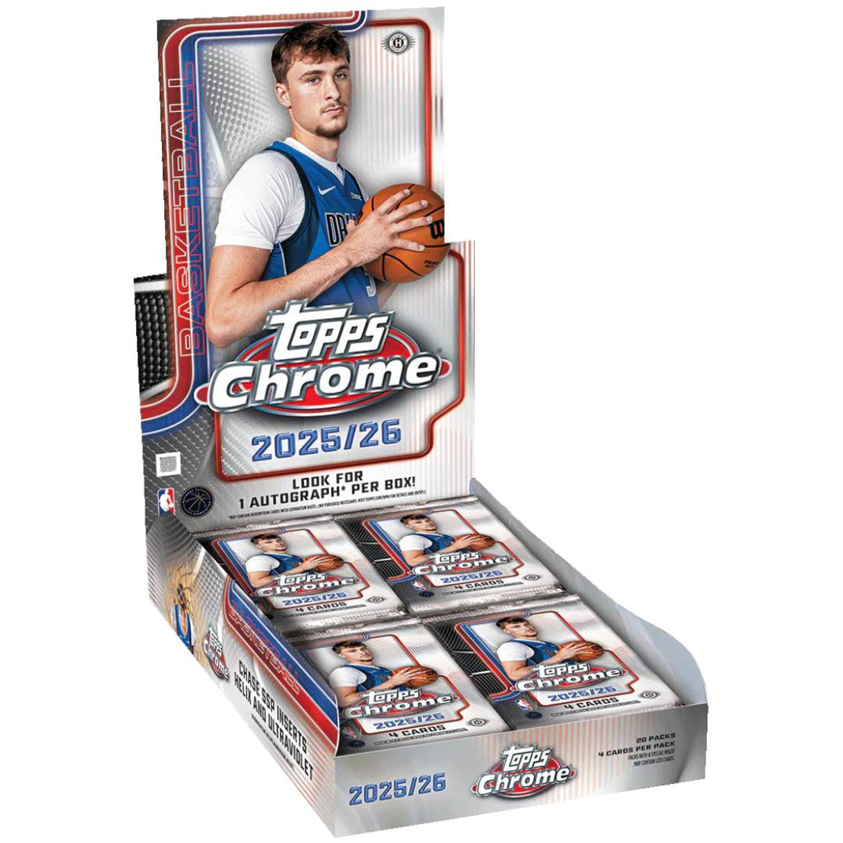 2025/26 Topps Chrome Basketball Hobby Box