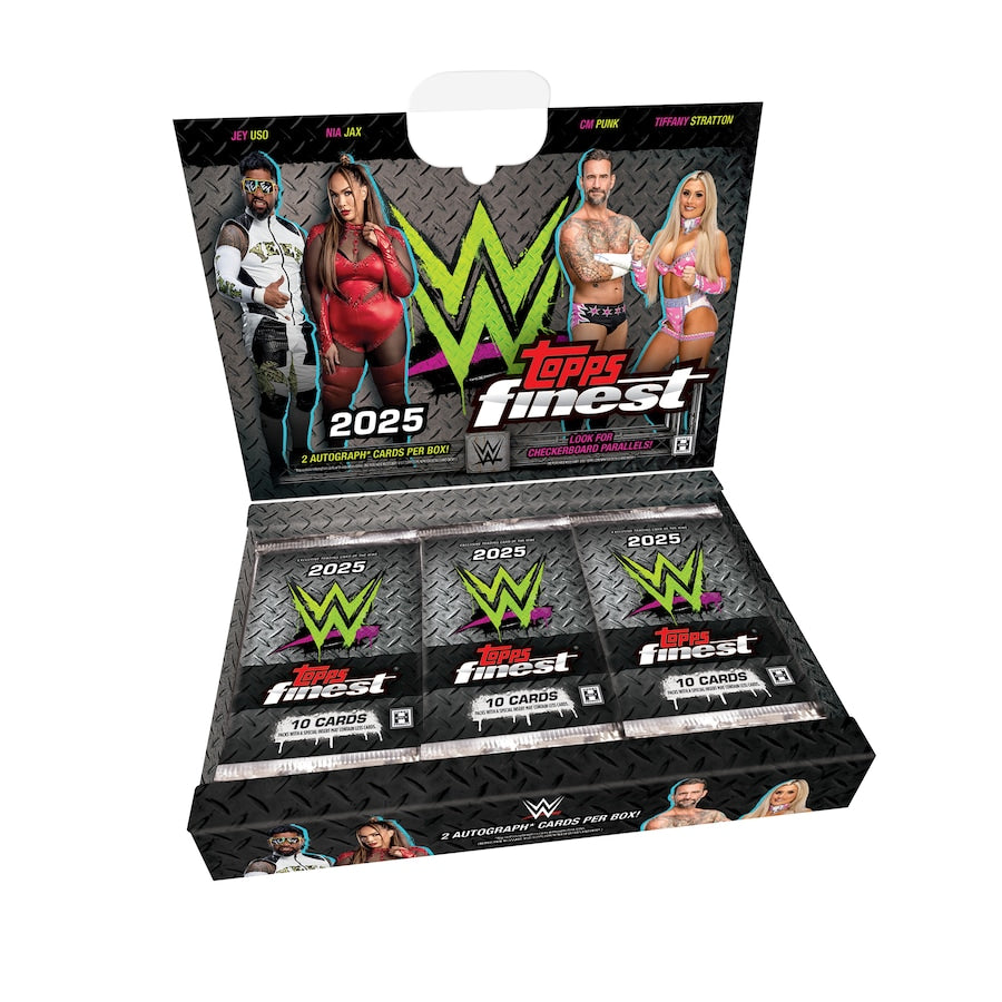 2025 Topps Finest WWE Hobby Box