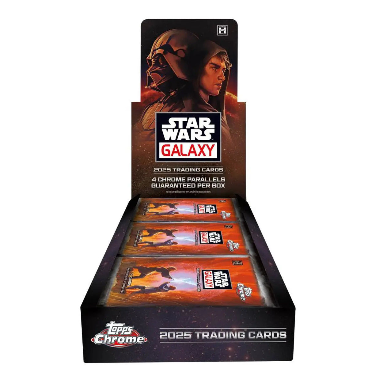 2025 Topps Star Wars Chrome Galaxy Hobby Box Jaspys