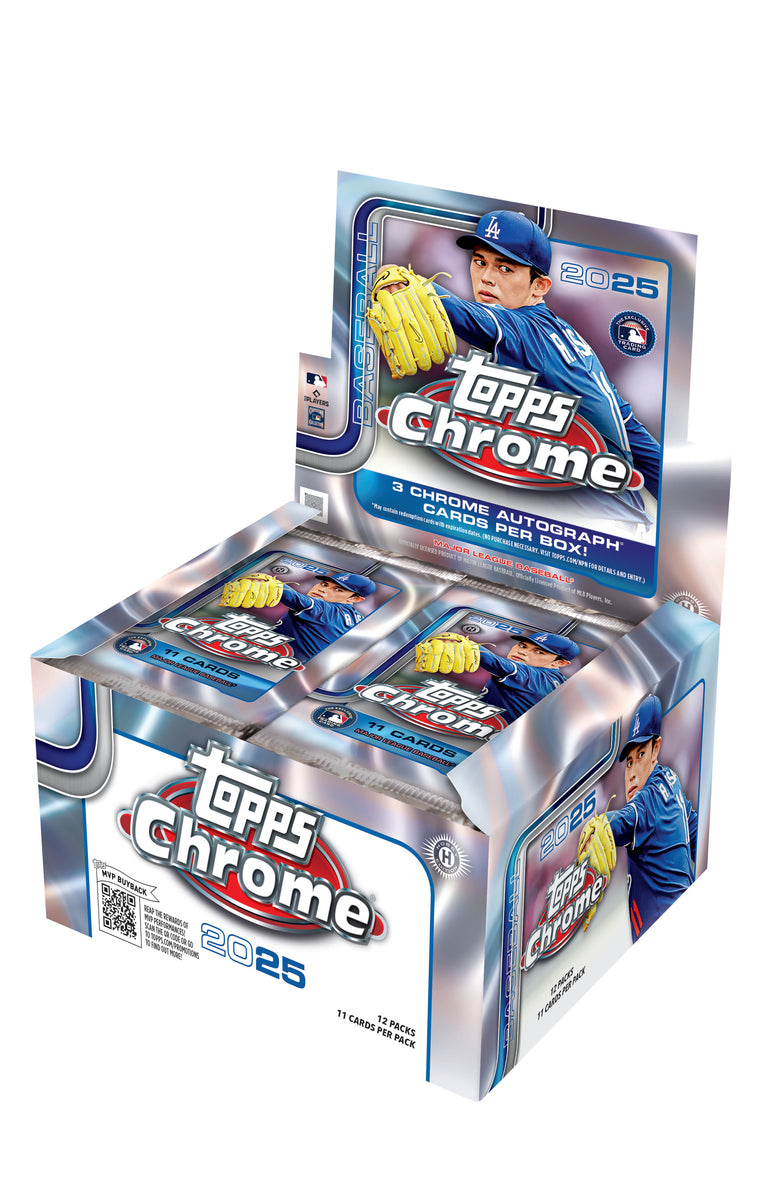 2025 Topps Chrome Baseball Hobby Jumbo Box (7/23) – Jaspys