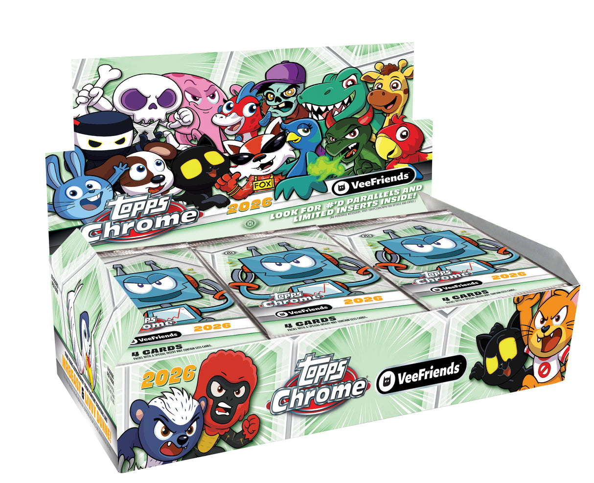2026 Topps VeeFriends Chrome Hobby Box