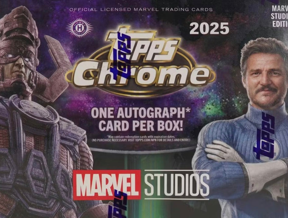 2025 Topps Marvel Studios Chrome Breaker's Delight Box