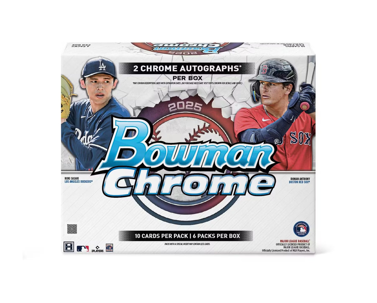 2025 Bowman Chrome Baseball Hobby Box