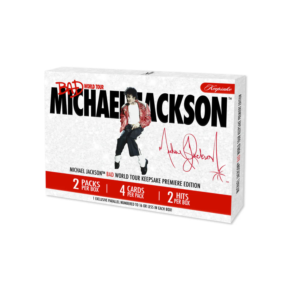 2025 Keepsake Michael Jackson Bad World Tour Collection Breaker Edition Box
