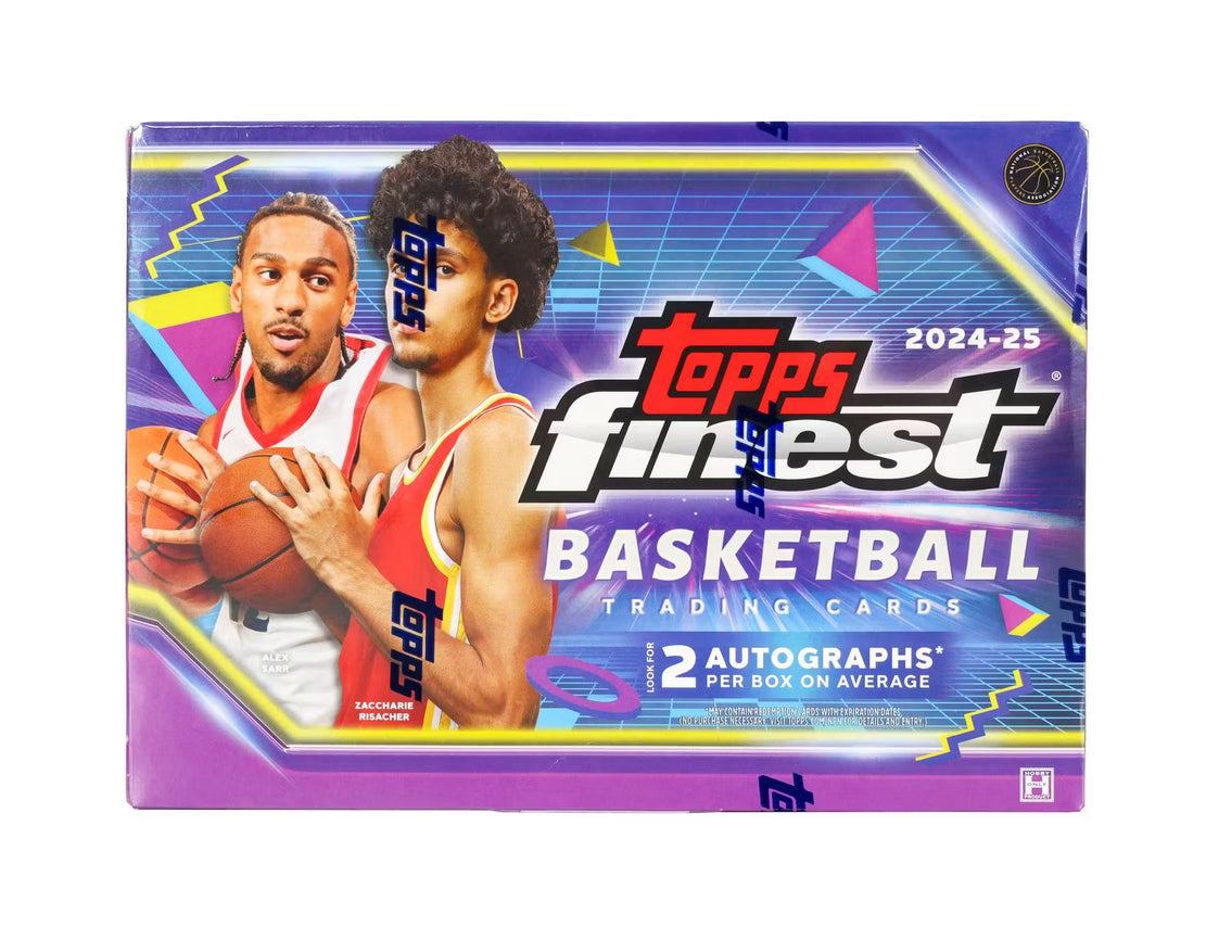 2024/25 Topps Finest Basketball Hobby Box – Jaspys