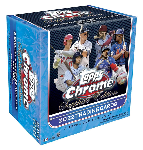 *ON SALE TONIGHT ONLY* 2022 Topps Chrome Sapphire Baseball Box