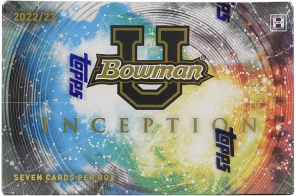 WEMBY/STROUD/CLARK/CALEB CHASE! 2022/23 Bowman University Inception Hobby Box