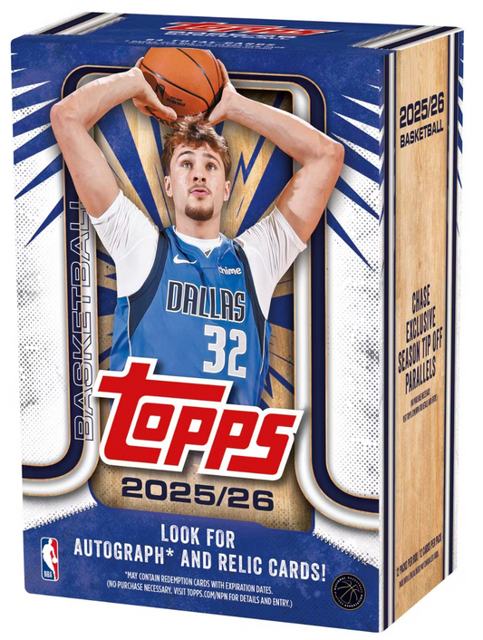 2025/26 Topps Basketball 7-Pack Blaster Box