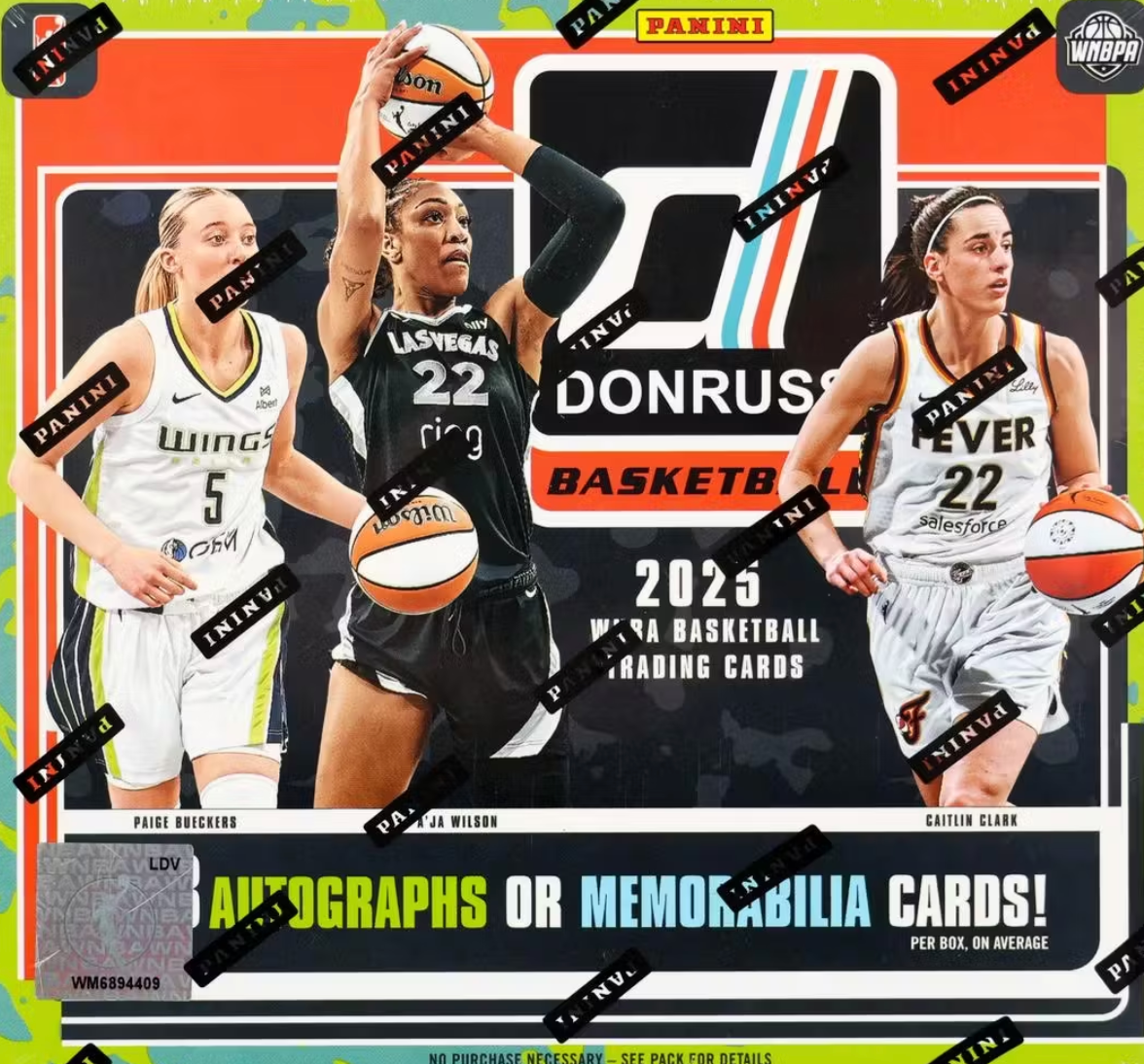 2025 Panini Donruss WNBA Basketball Hobby Box