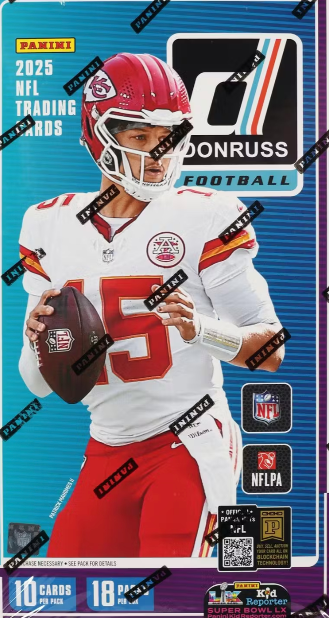 2025 Panini Donruss Football Hobby Box
