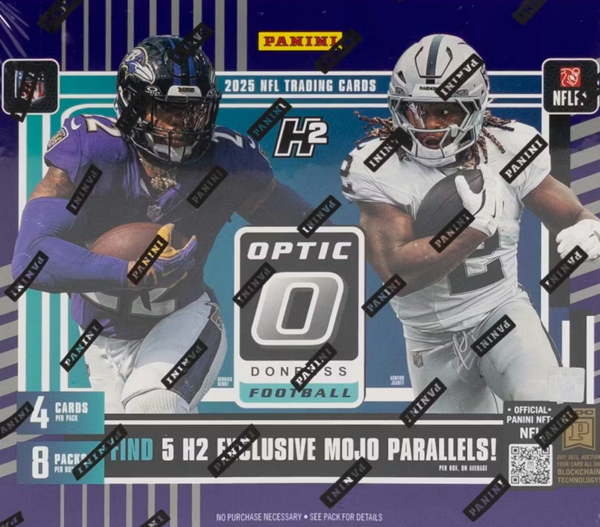 2025 Panini Donruss Optic Football H2 Box