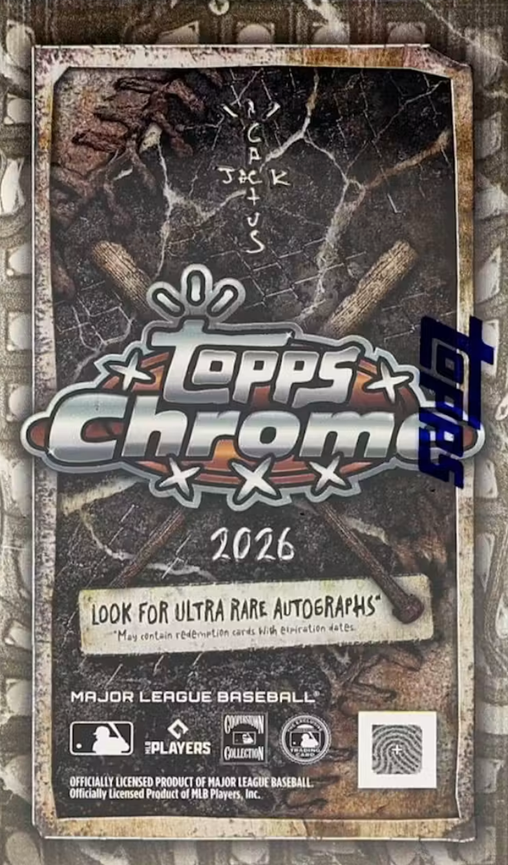 2026 Topps Chrome X Cactus Jack Fanatics Fest NYC Baseball Box