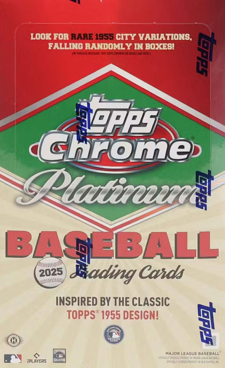 2025 Topps Chrome Platinum '55 Baseball Hobby Box – Jaspys