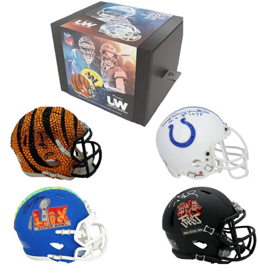 *TONIGHT ONLY SPECIAL* 2025 Under Wraps NFL Mini Helmets