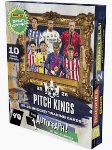 2025/26 Panini Pitch Kings Soccer Hobby International Box LA LIGA