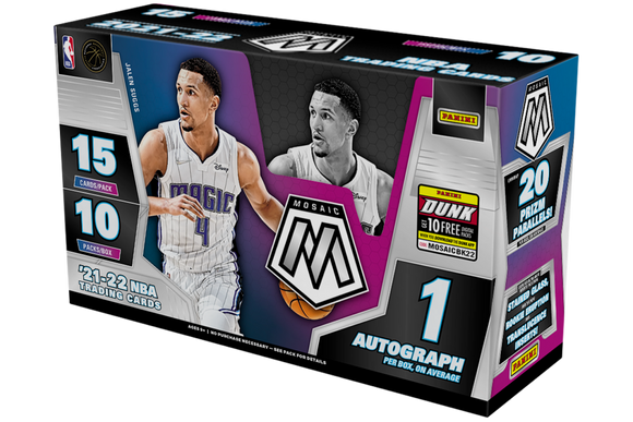 *TODAY ONLY STEAL PRICE* 2021/22 Panini Mosaic Basketball Hobby Box