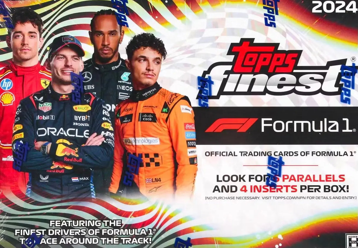 2024 Topps Finest F1 Formula 1 Hobby Box Jaspys