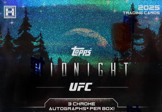 2025 Topps UFC Midnight Hobby Box
