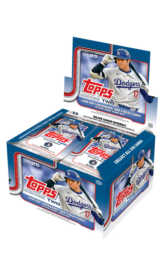 2025 Topps Series 2 Baseball Hobby Jumbo HTA Box