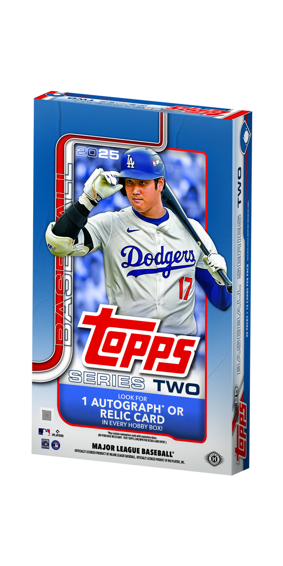 2025 Topps Series 2 Baseball Hobby Box