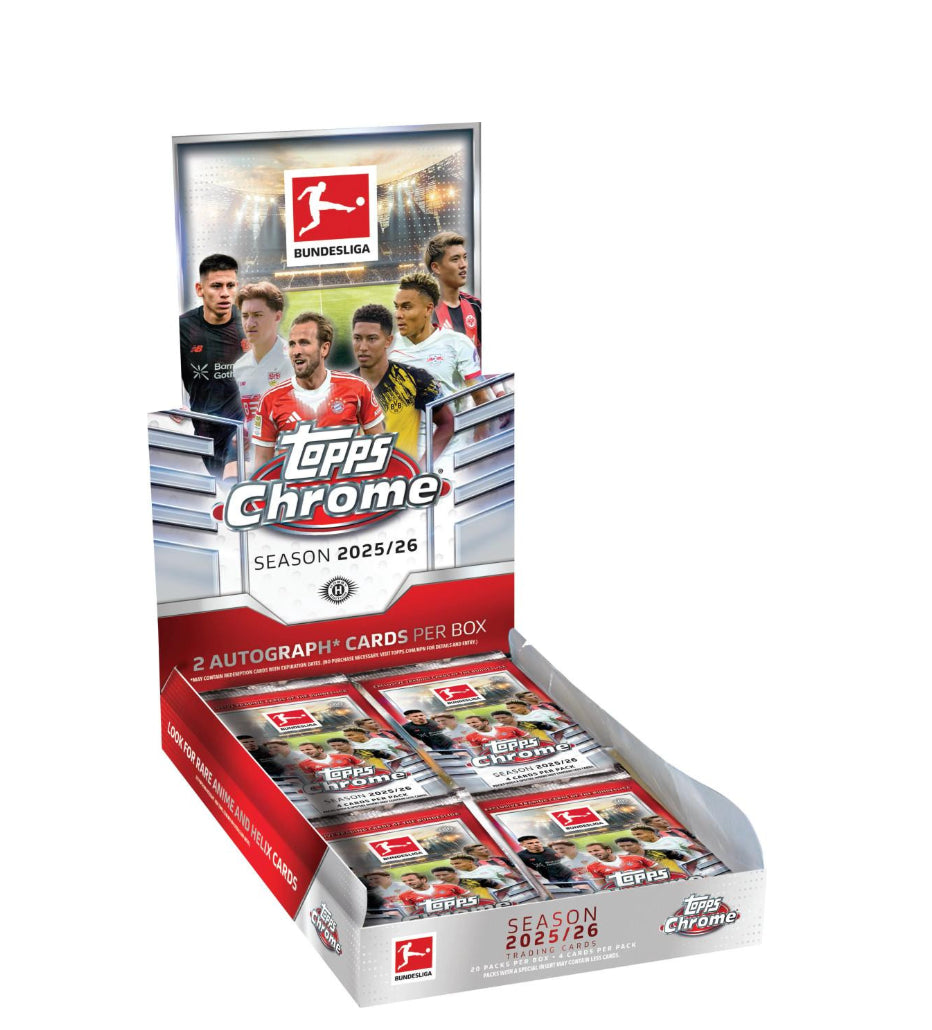 2025/26 Topps Chrome Bundesliga Soccer Hobby Box