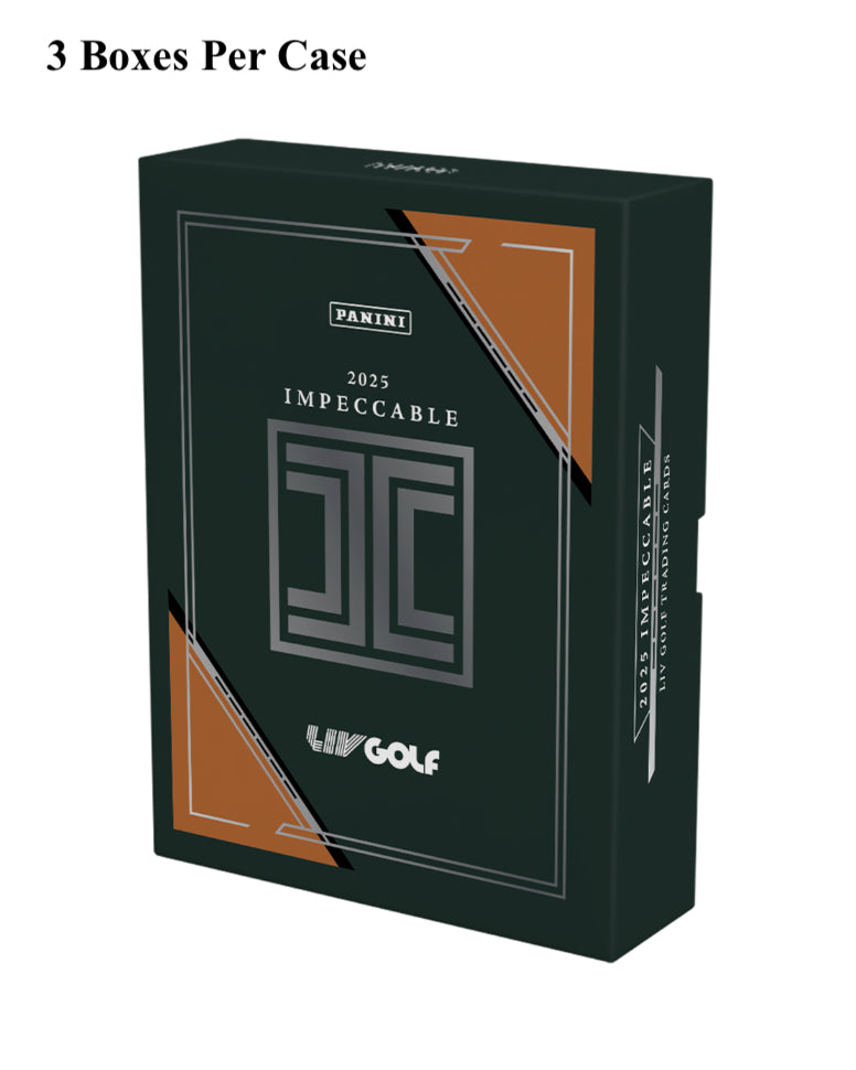 2025 Panini Impeccable LIV Golf Hobby Box