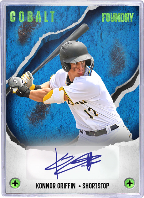 2025 Pulse Foundry Baseball Hobby Card Konnor Griffin Auto