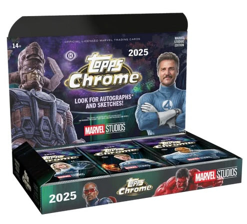 2025 Topps Chrome Marvel Studios Hobby Box