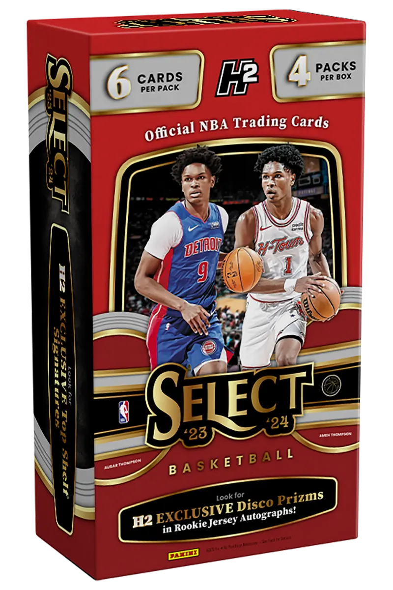 2023/24 Panini Select Basketball H2 Box Jaspys