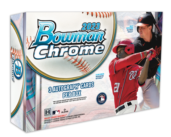2023 Bowman Chrome Baseball HTA Choice Box