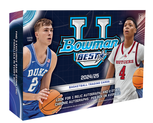 2024-25 Bowman University Best Basketball Breaker Delight Box