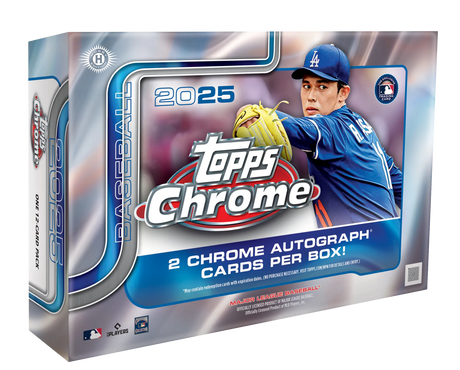 2025 Topps Chrome Baseball Breaker Delight Box Jaspys