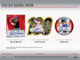2026 Leaf Baseball Nation Jumbo Box