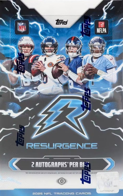 2025 Topps Resurgence Football Hobby Box