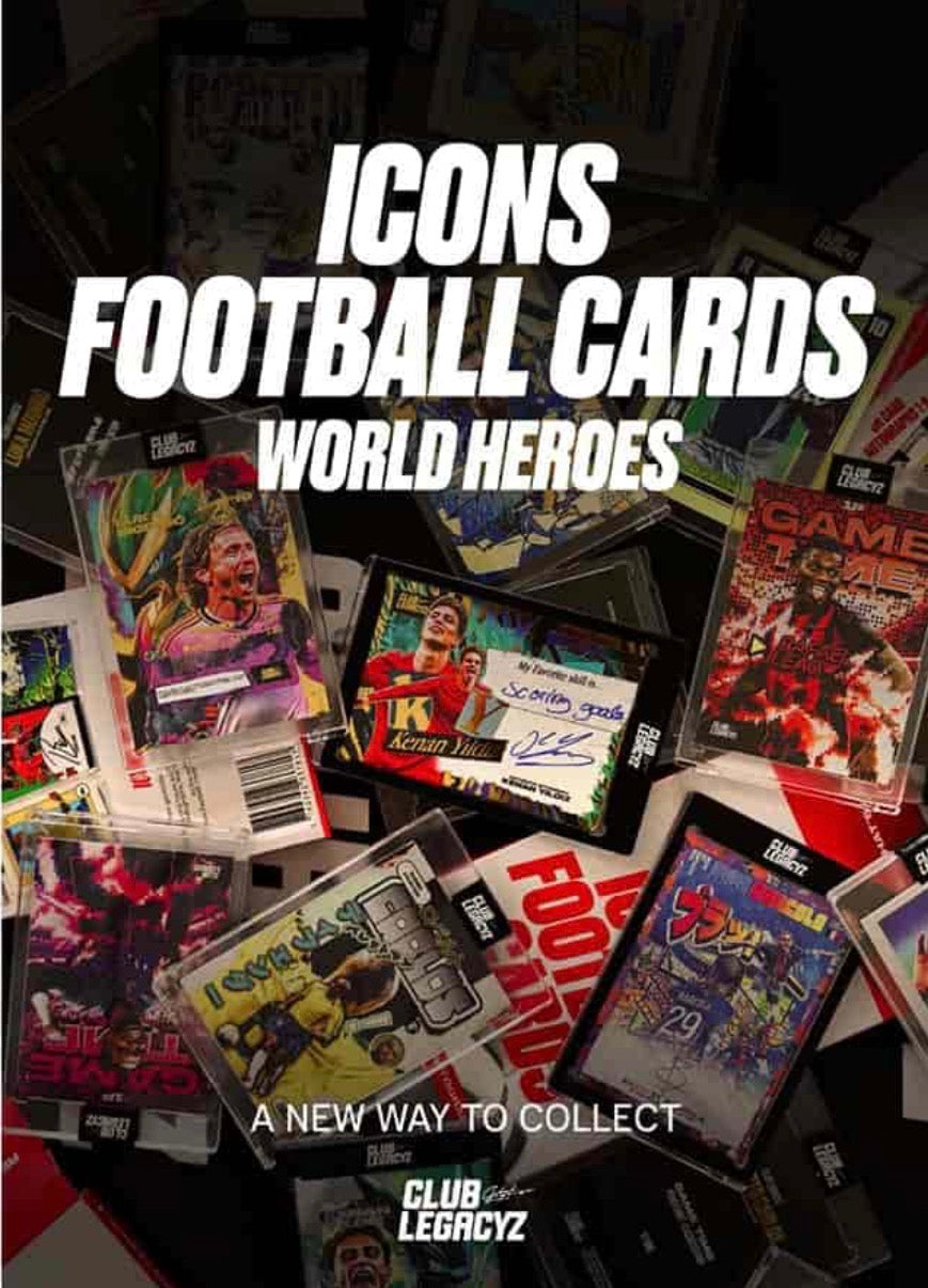 2026 Club Legacyz Icons World Heroes Soccer Fourth Edition Hobby Box