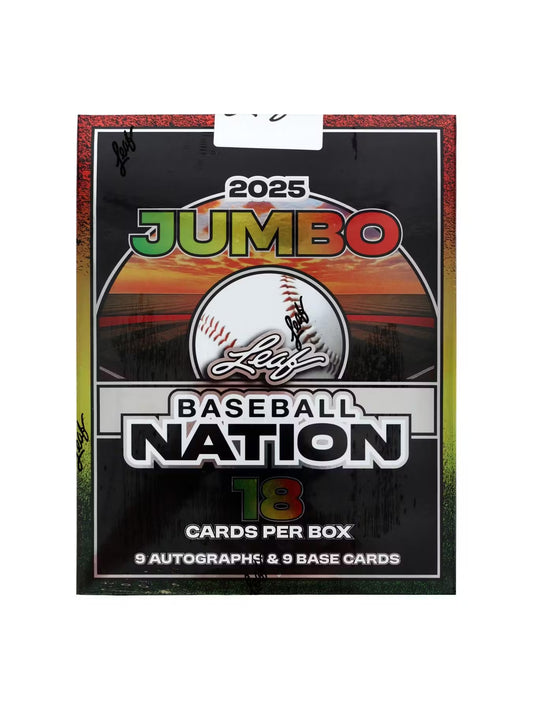 2025 Leaf Baseball Nation Jumbo Box