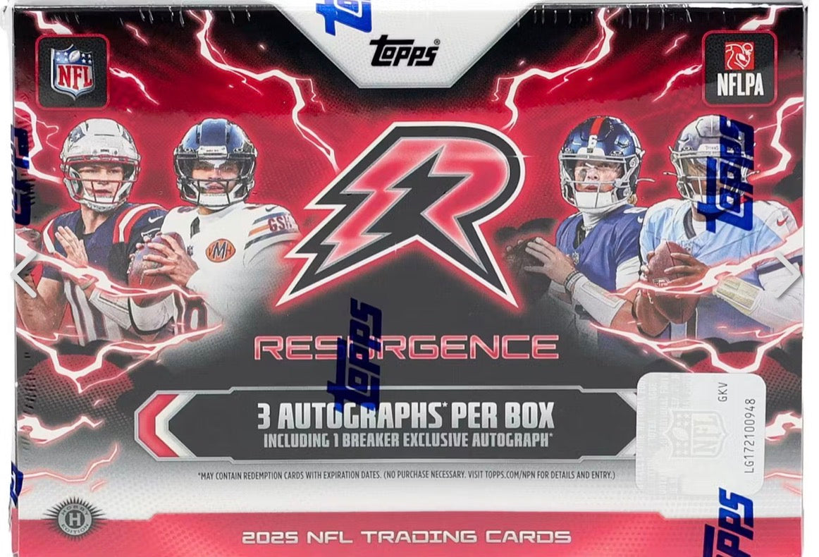 2025 Topps Resurgence Football Delight Box