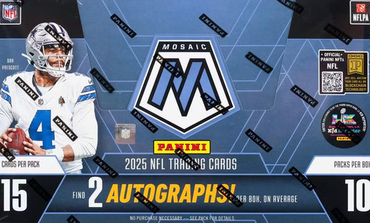 2025 Panini Mosaic Football Hobby Box