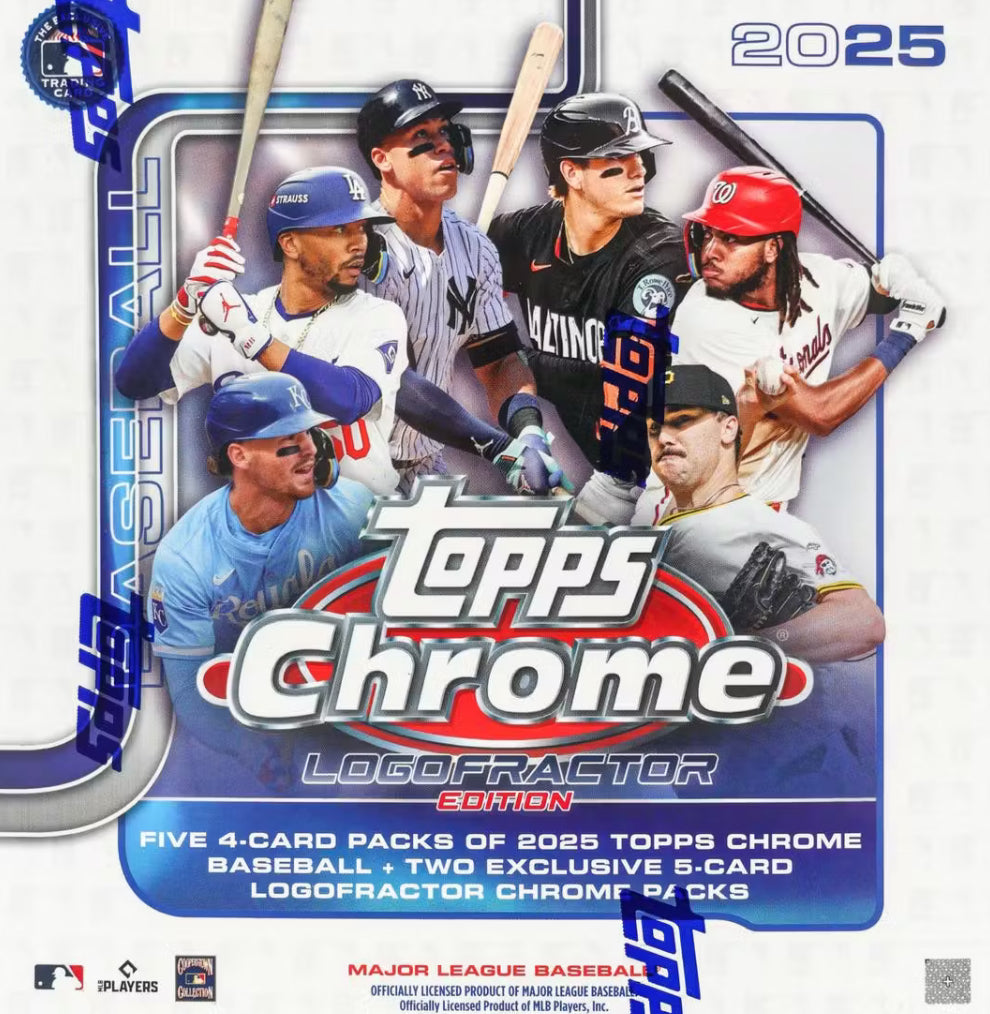 2025 Topps Chrome Baseball Logofractor Edition BOX