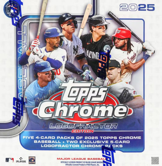 2025 TOPPS CHROME LOGOFRACTOR BOX