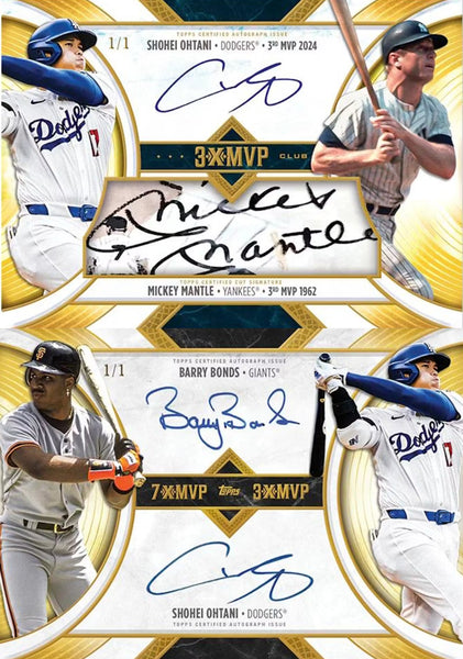 2025 Topps Welcome to the Club: 3X MVP