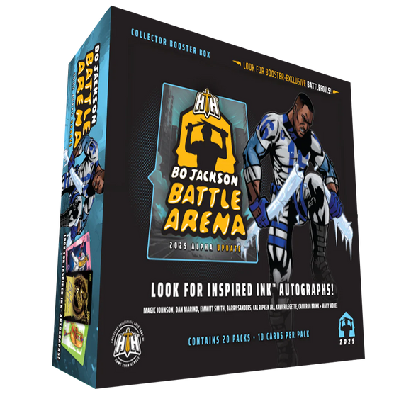 2025 Bo Jackson Battle Arena Alpha Update Collector BOOSTER Box