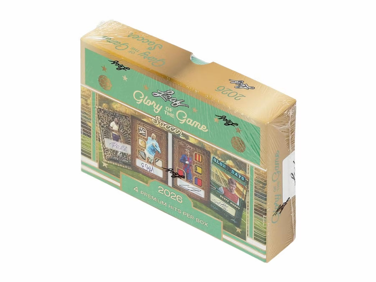 2026 Leaf Glory of the Game Soccer Hobby Box