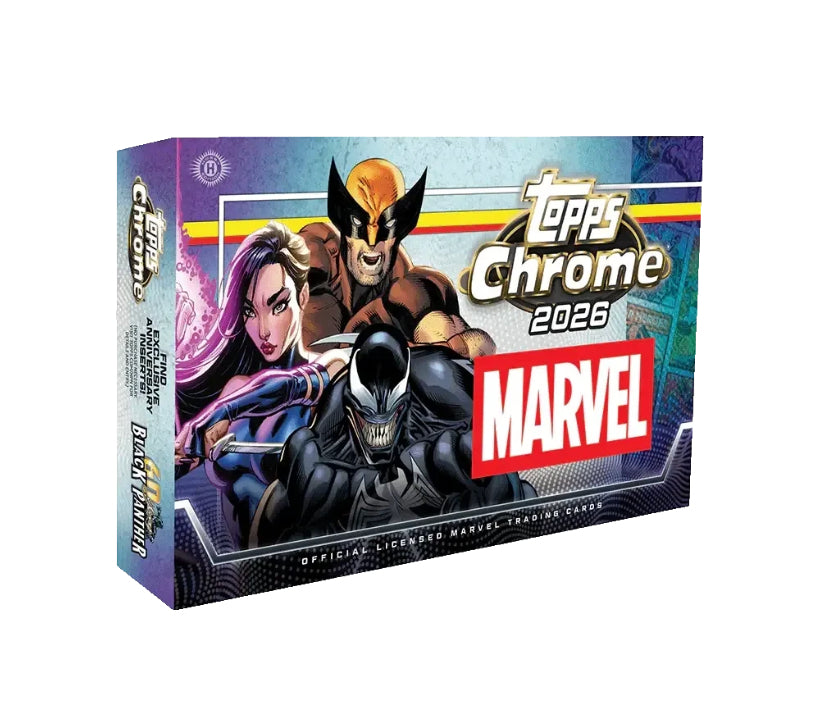 2026 Topps Chrome Marvel Comics Hobby Box