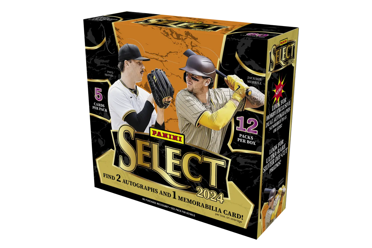 2024 Panini Select Baseball Hobby Box Jaspys