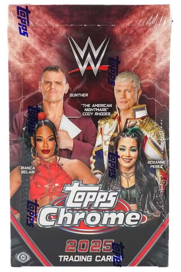 2025 Topps Chrome WWE Hobby Box
