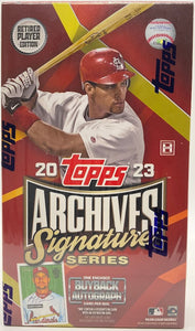 2023 TOPPS ARCHIVES SIGNATURE SERIES *RETIRED EDITION*