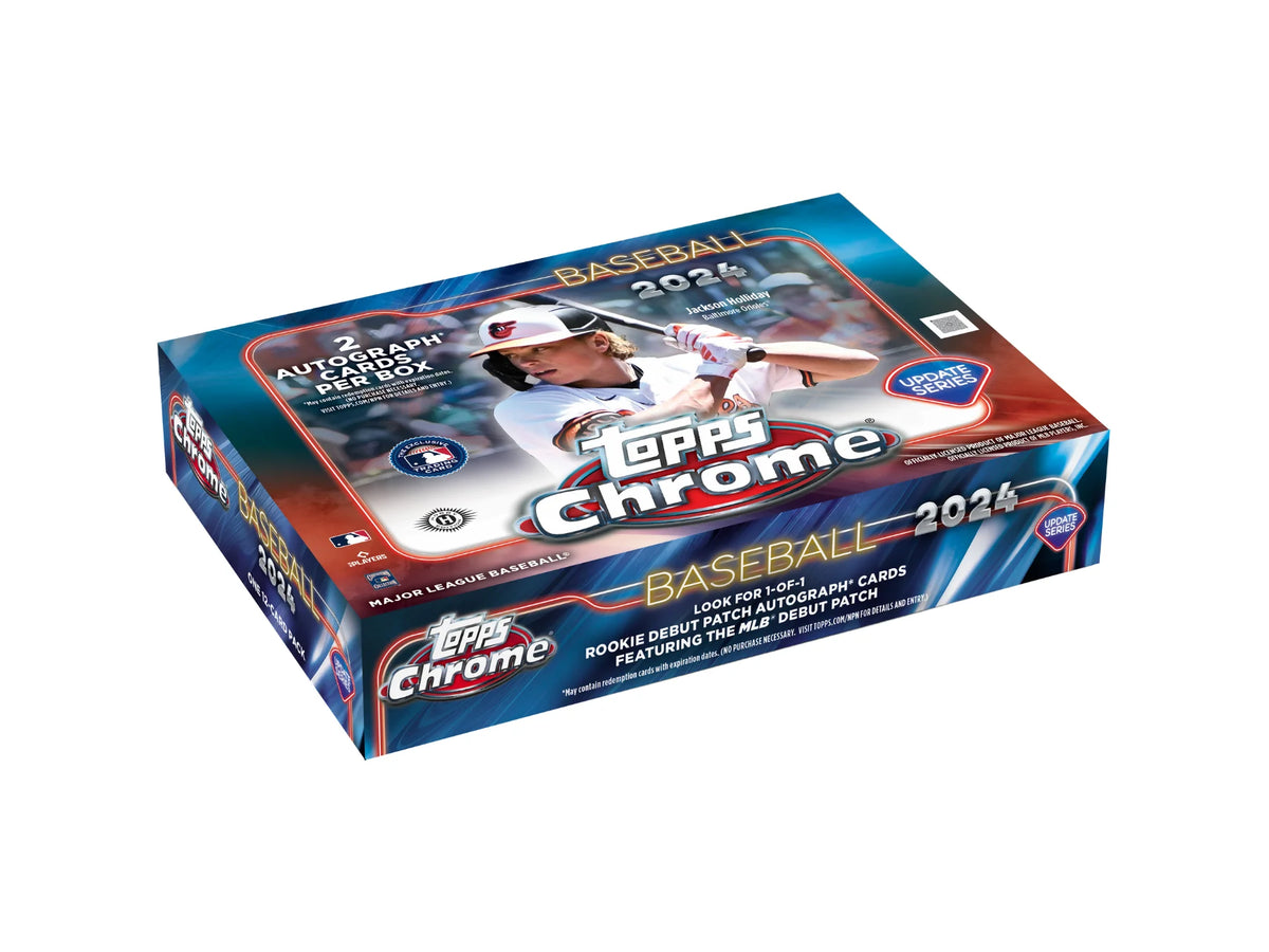 2024 Topps Chrome Update Series Baseball Breakers Delight Box Jaspys