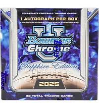 2025 BOWMAN CHROME U FOOTBALL SAPPHIRE