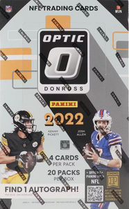 2022 Panini Donruss Optic Football Hobby Box